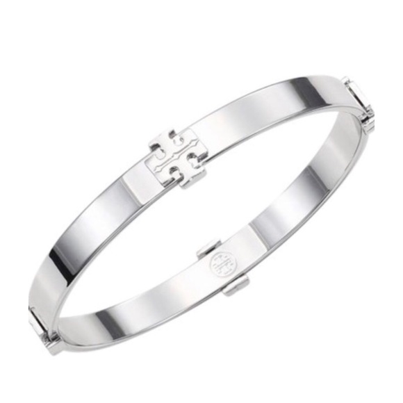 Tory Burch Jewelry - Tory Burch Logo Station Bangle Bracelet